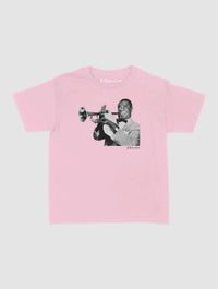 trumpet baby tee - In Print We Trust