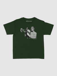 trumpet baby tee - In Print We Trust