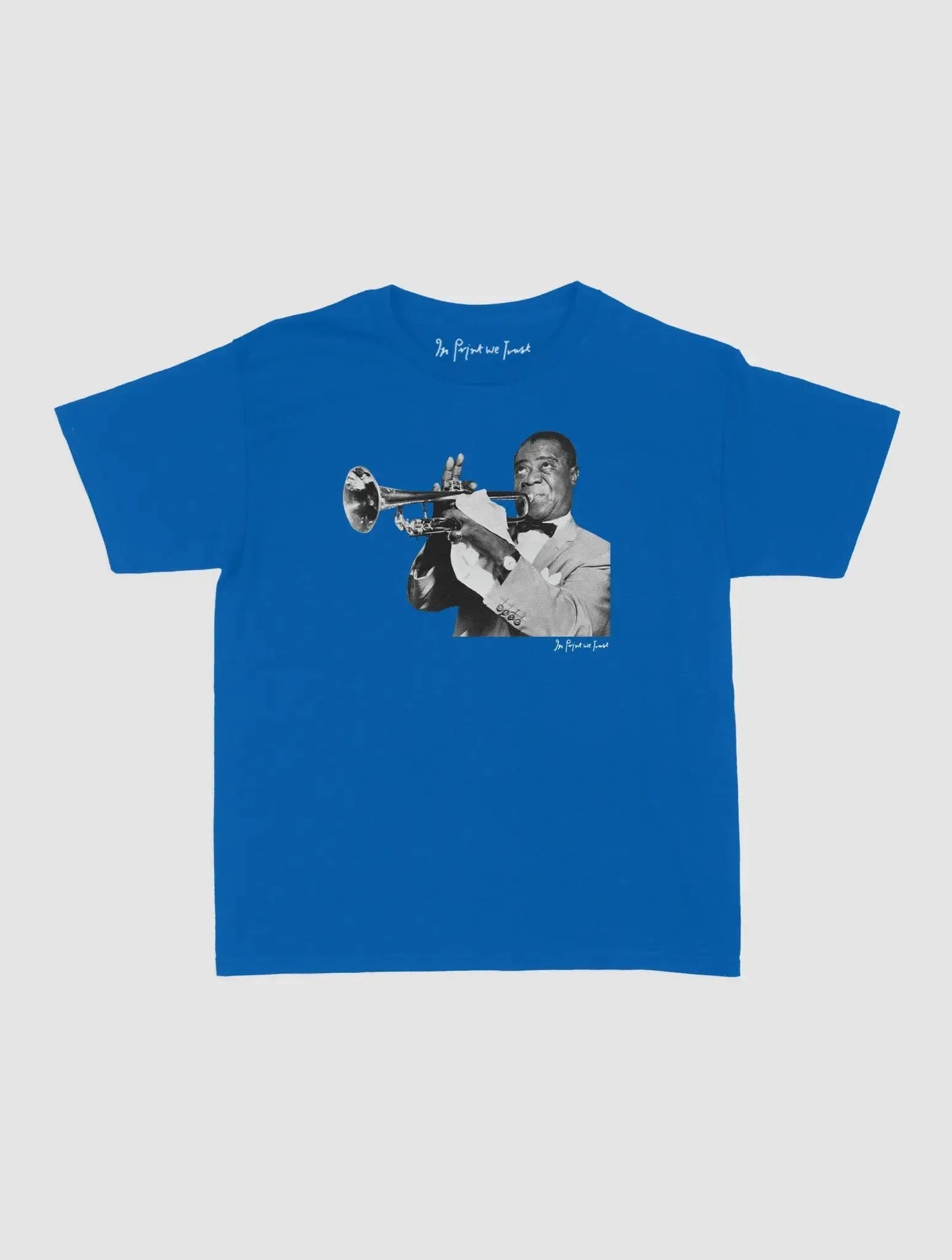 trumpet baby tee - In Print We Trust