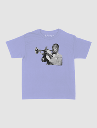 trumpet baby tee - In Print We Trust
