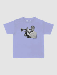 trumpet baby tee - In Print We Trust