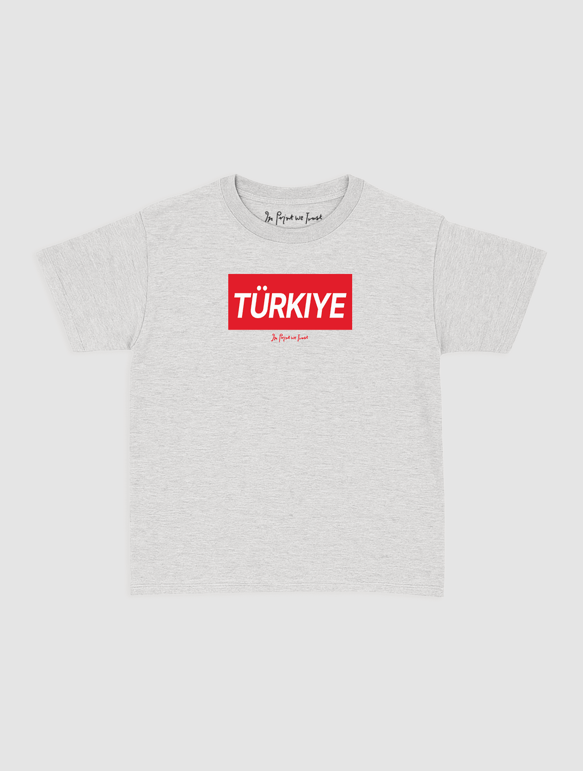 türkiye baby tee - In Print We Trust