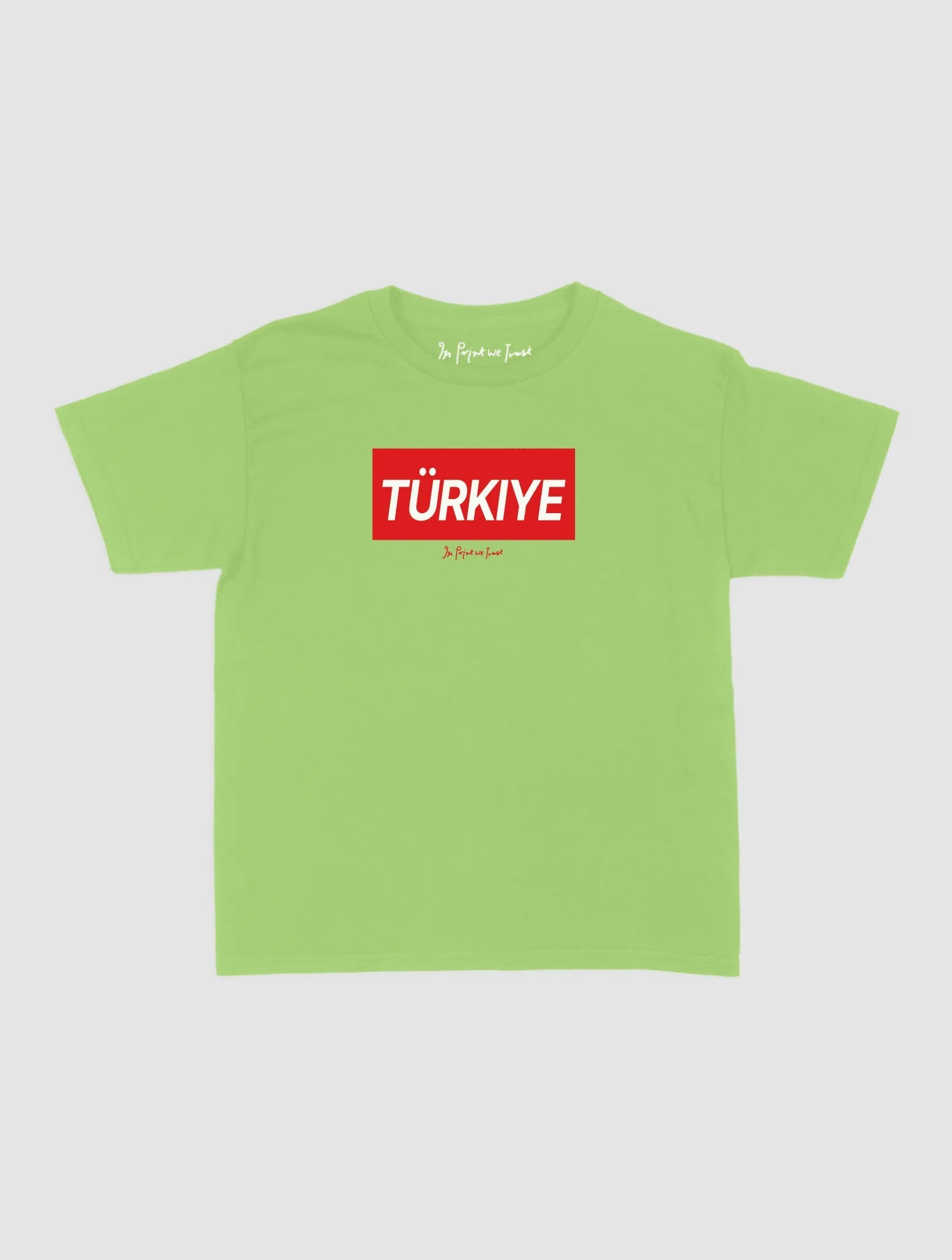türkiye baby tee - In Print We Trust