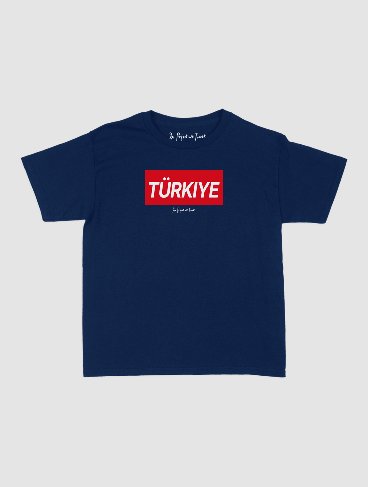 türkiye baby tee - In Print We Trust