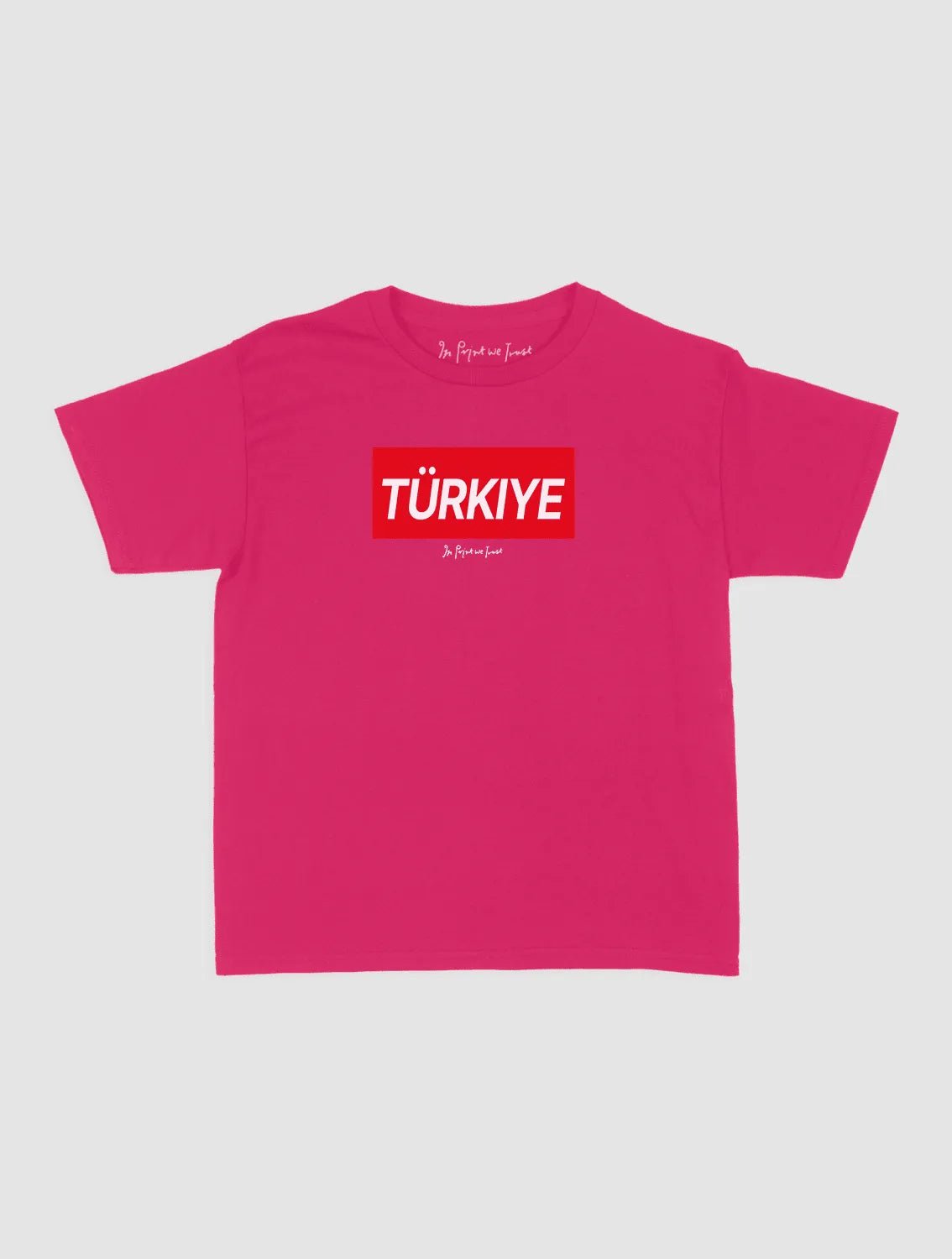 türkiye baby tee - In Print We Trust