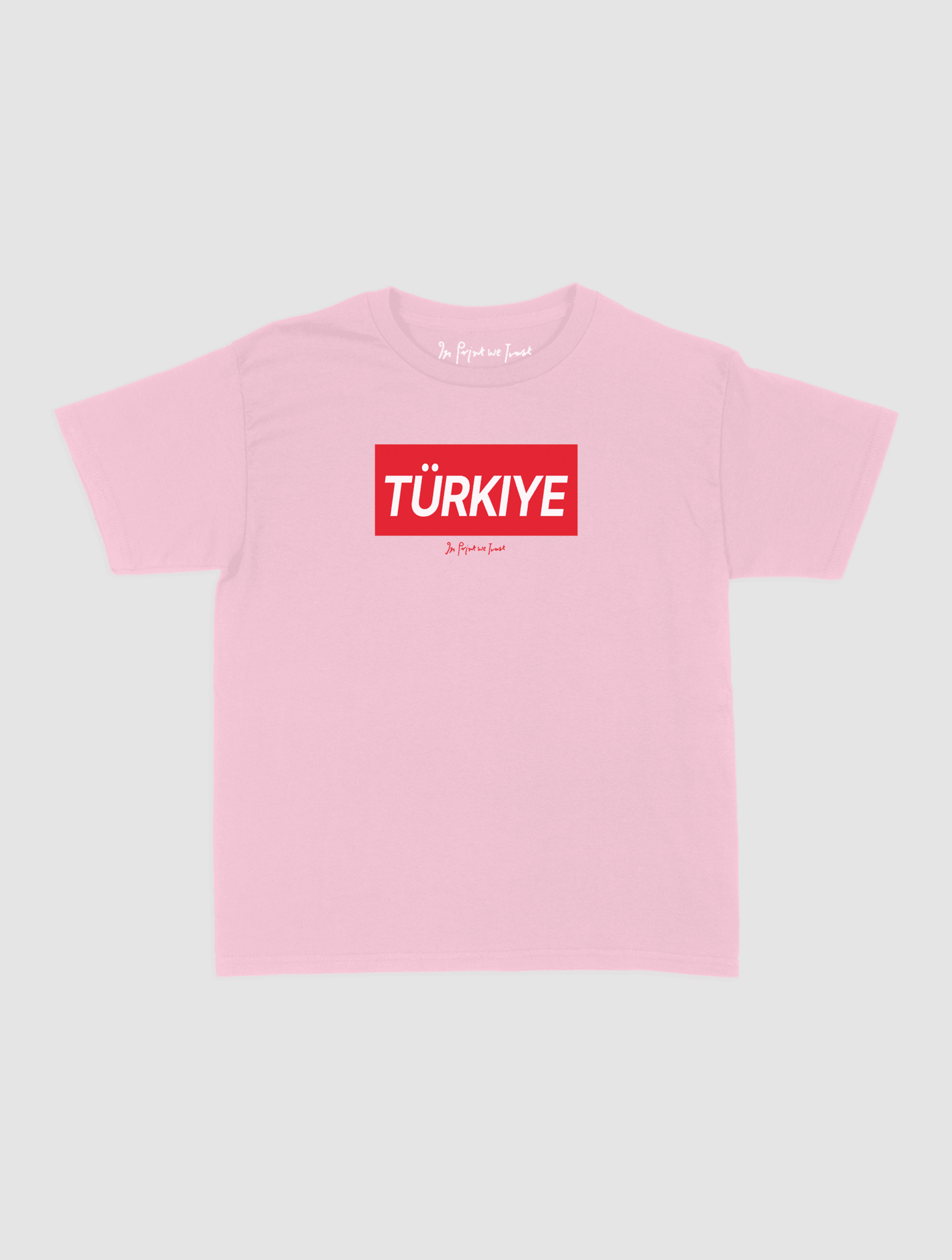 türkiye baby tee - In Print We Trust
