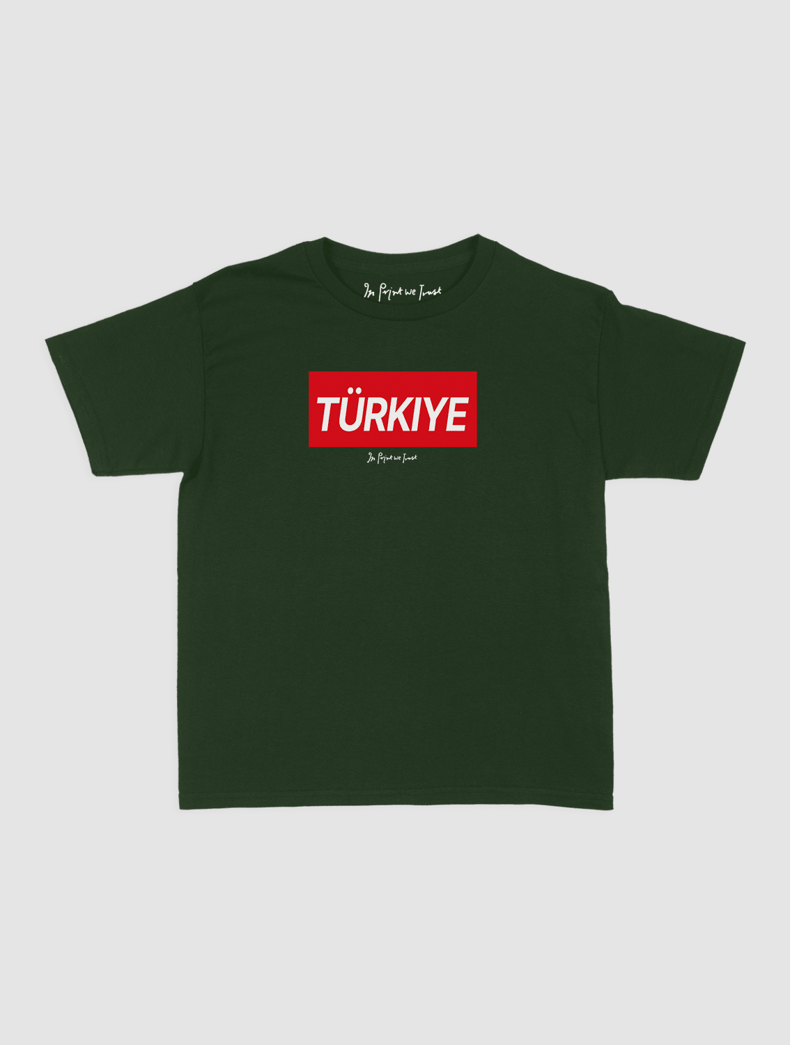 türkiye baby tee - In Print We Trust