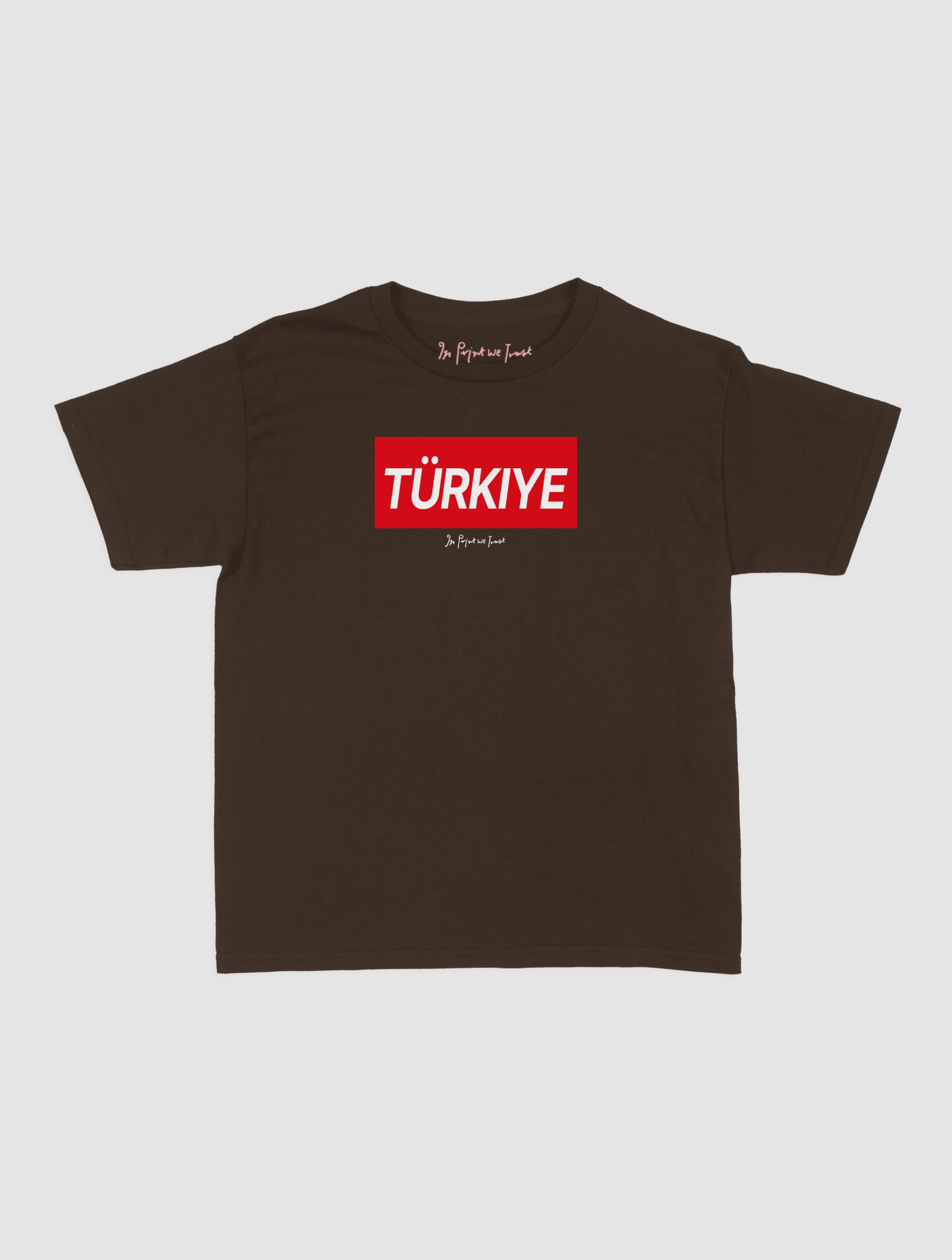 türkiye baby tee - In Print We Trust