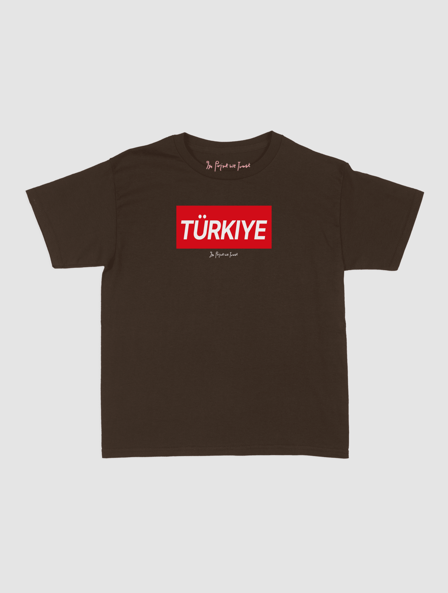 türkiye baby tee - In Print We Trust