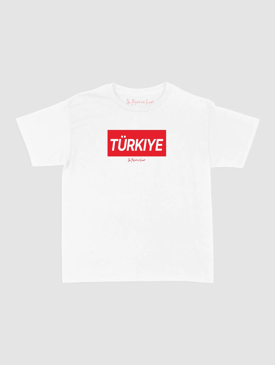 türkiye baby tee - In Print We Trust