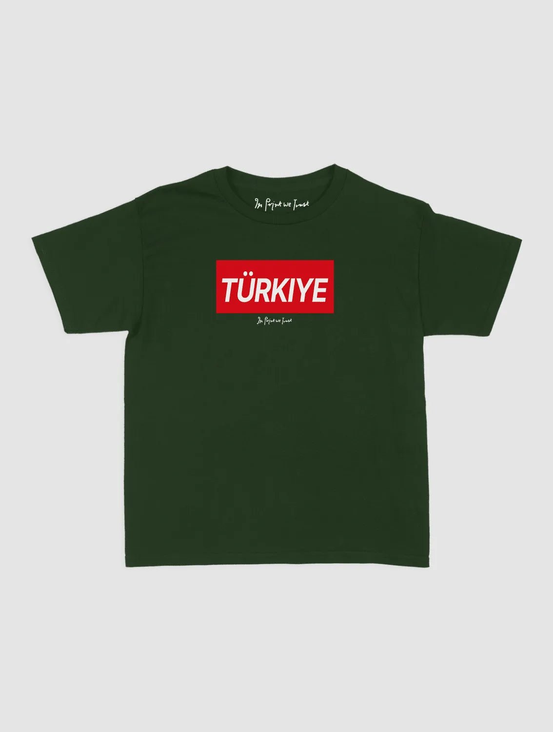 türkiye baby tee - In Print We Trust