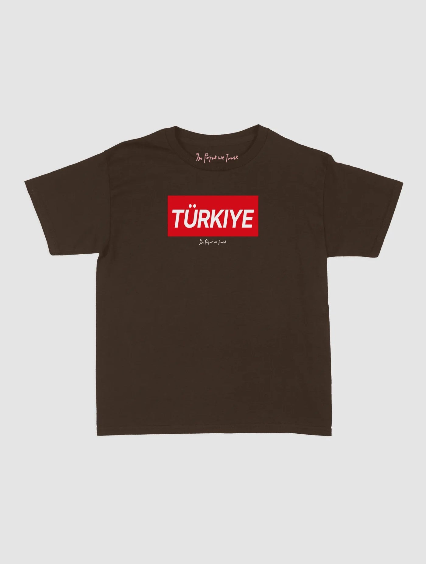 türkiye baby tee - In Print We Trust