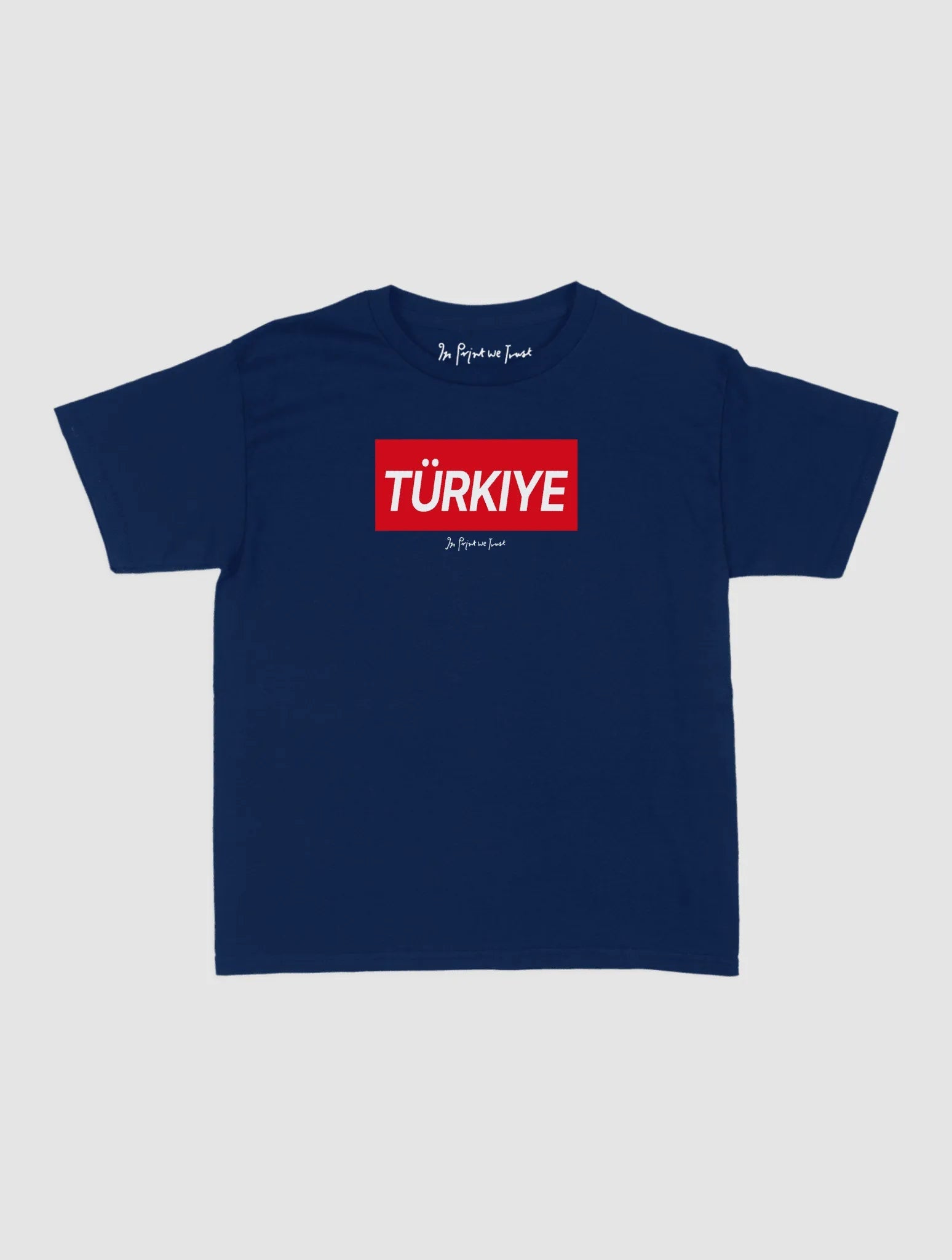 türkiye baby tee - In Print We Trust