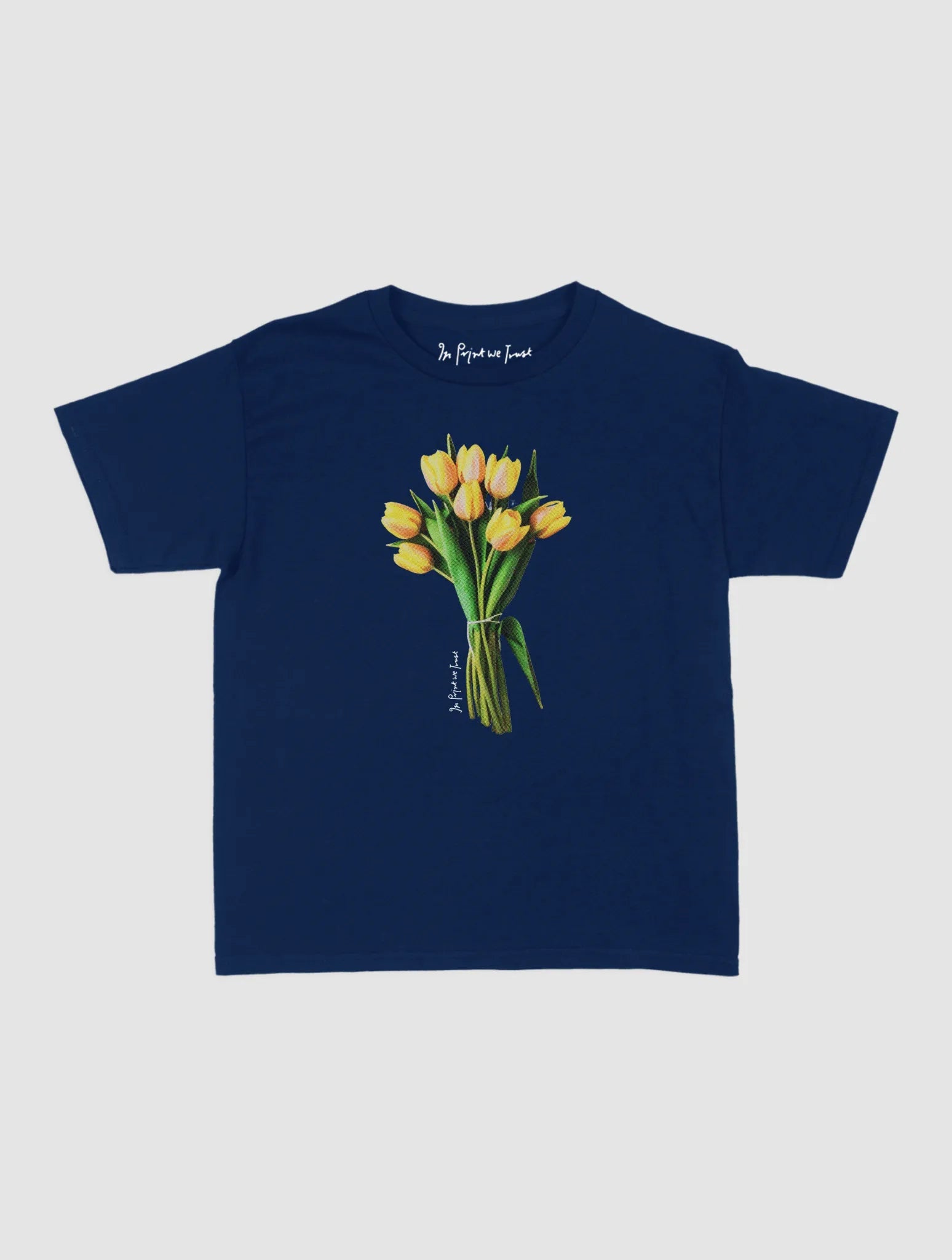 tulips baby tee - In Print We Trust