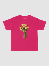 tulips baby tee - In Print We Trust
