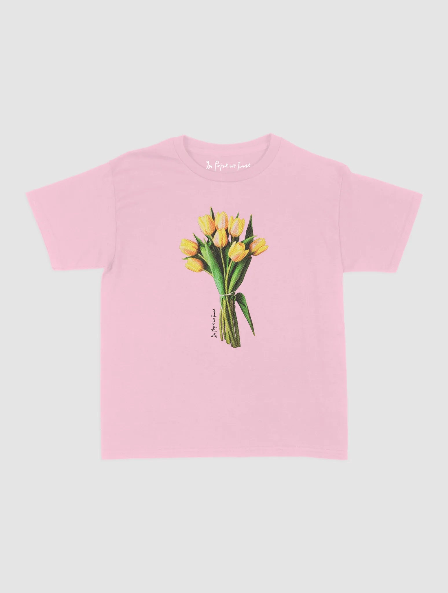 tulips baby tee - In Print We Trust