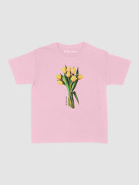 tulips baby tee - In Print We Trust
