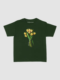 tulips baby tee - In Print We Trust