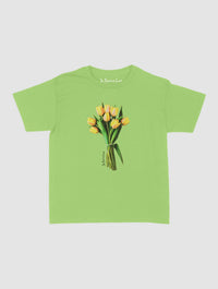 tulips baby tee - In Print We Trust
