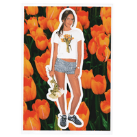 tulips baby tee - In Print We Trust