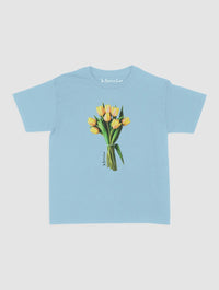 tulips baby tee - In Print We Trust