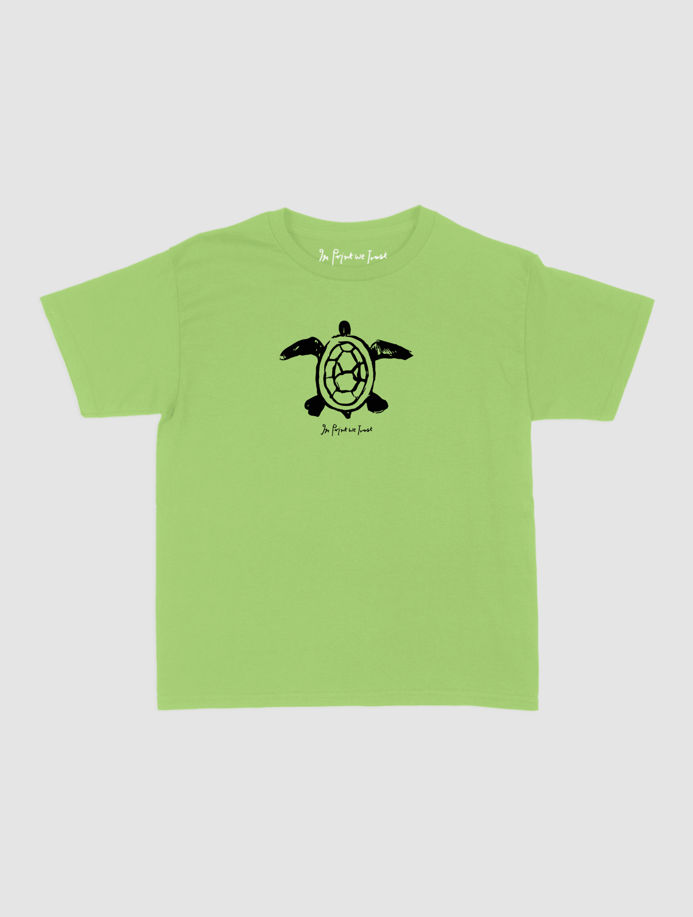 turtle baby tee - In Print We Trust