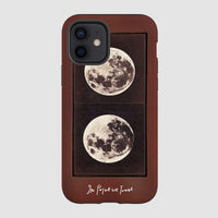 two moons tough iPhone case - In Print We Trust