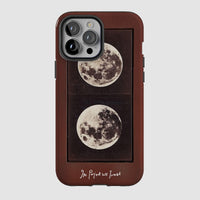 two moons tough iPhone case - In Print We Trust