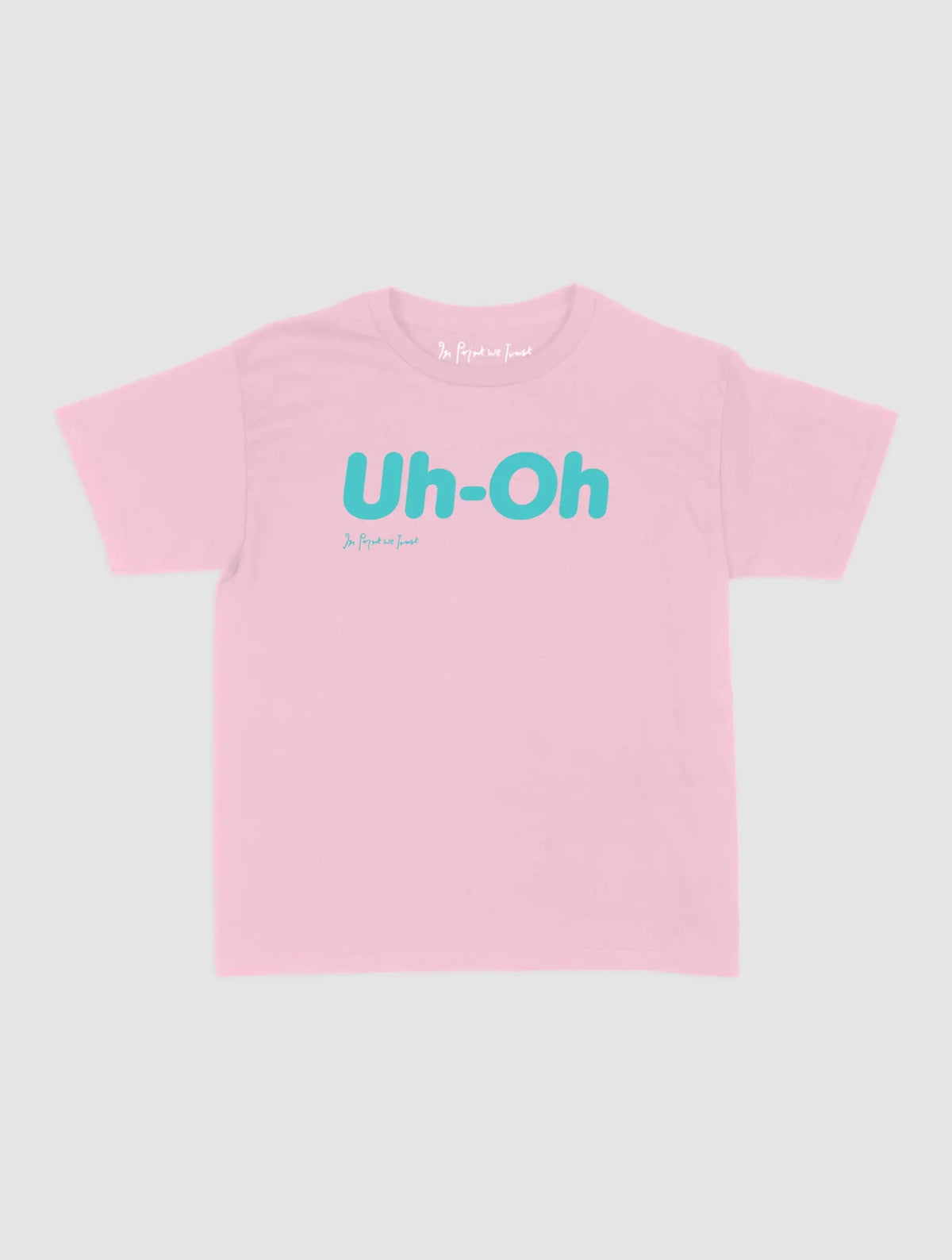 uh-oh baby tee - In Print We Trust