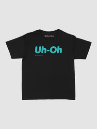 uh-oh baby tee - In Print We Trust