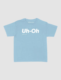 uh-oh baby tee - In Print We Trust
