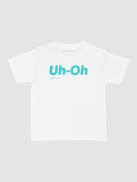 uh-oh baby tee - In Print We Trust