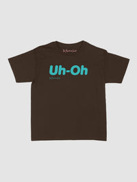 uh-oh baby tee - In Print We Trust