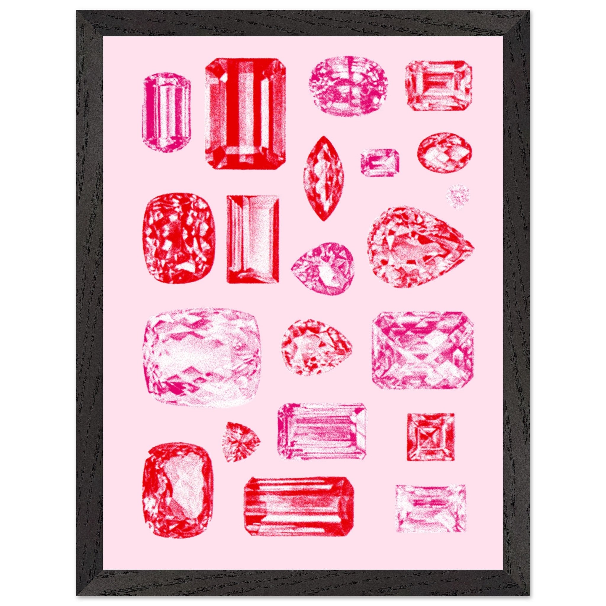 'Uncut Gems' art print - In Print We Trust