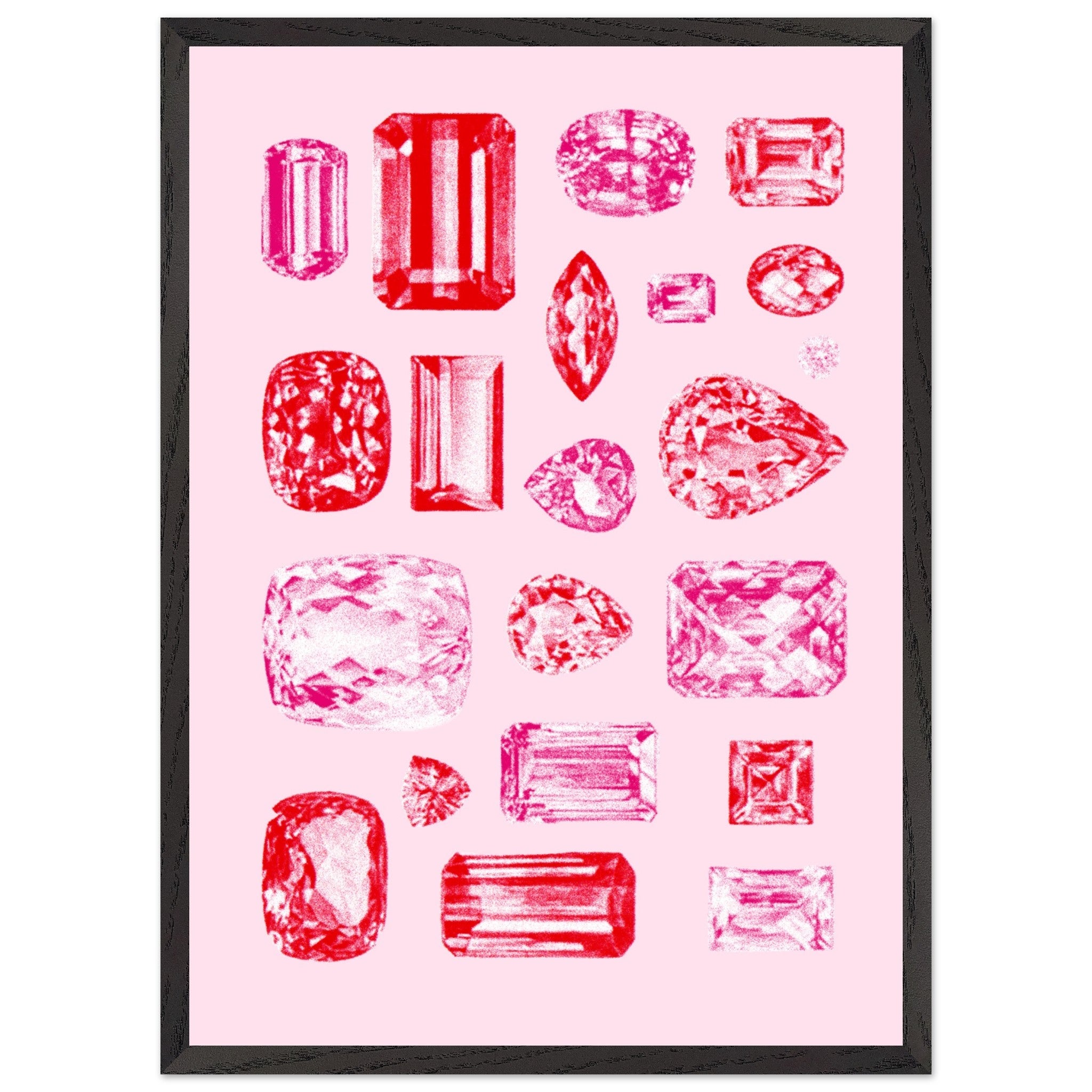 'Uncut Gems' art print - In Print We Trust