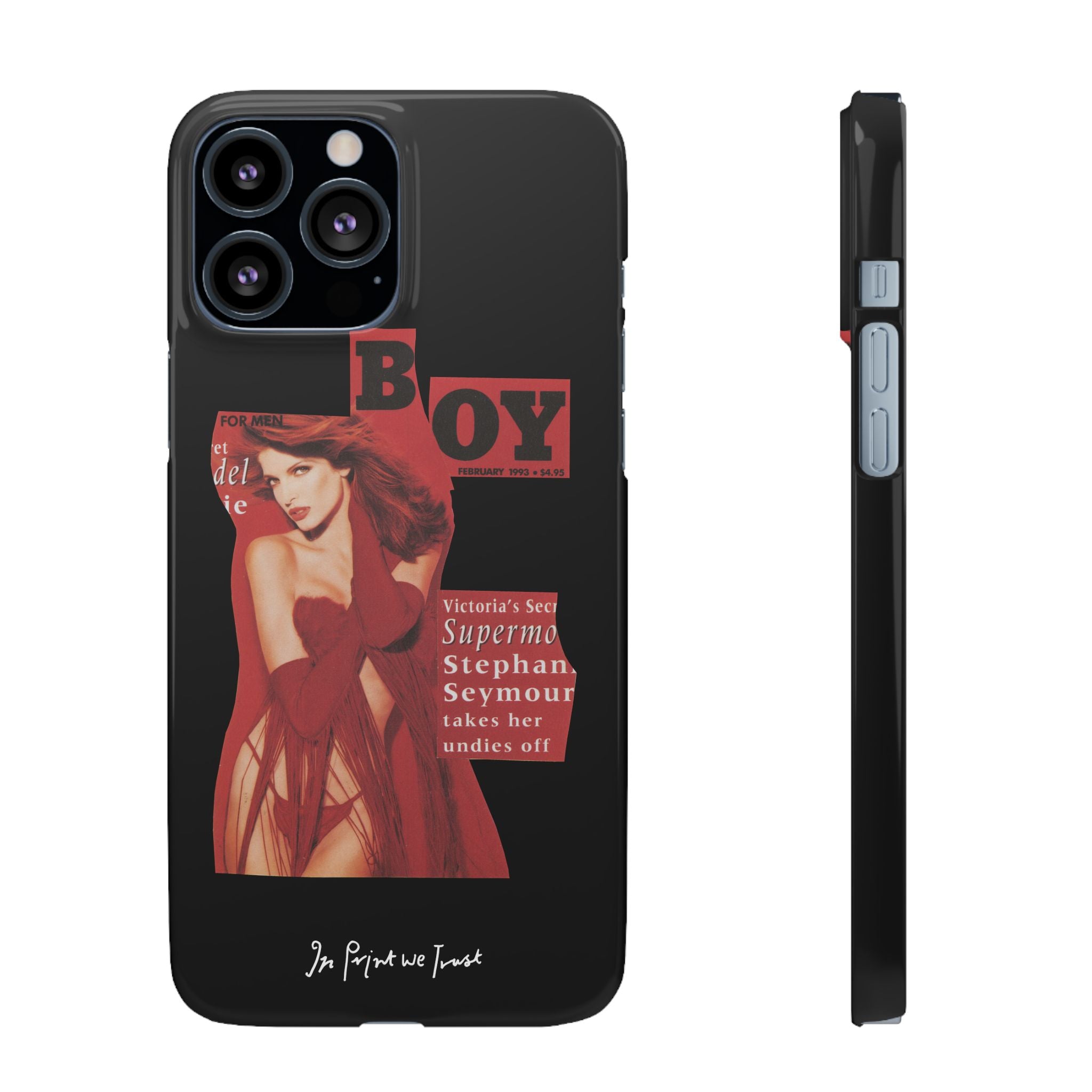 undies iPhone case - In Print We Trust