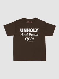 unholy baby tee - In Print We Trust
