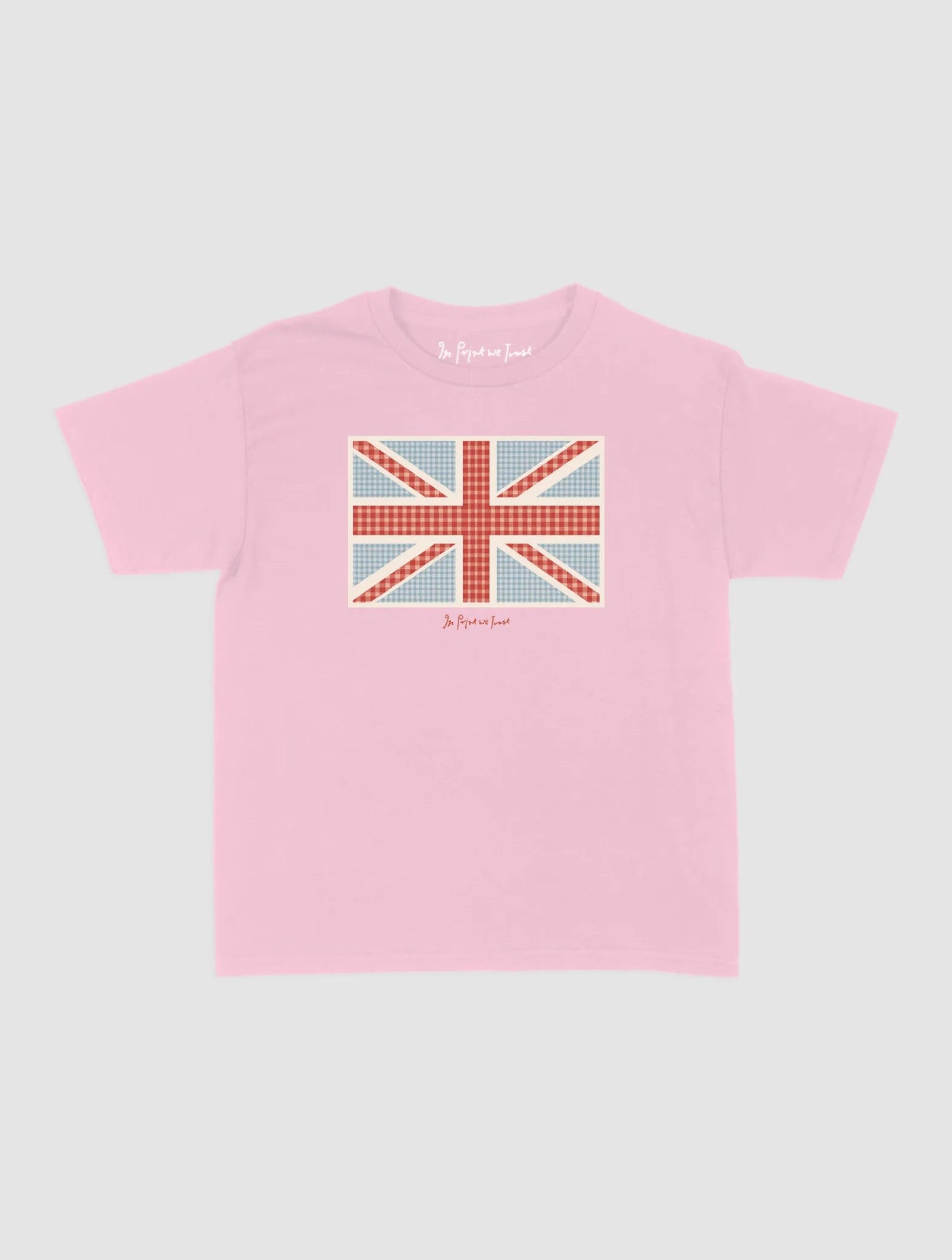 union jack baby tee - In Print We Trust