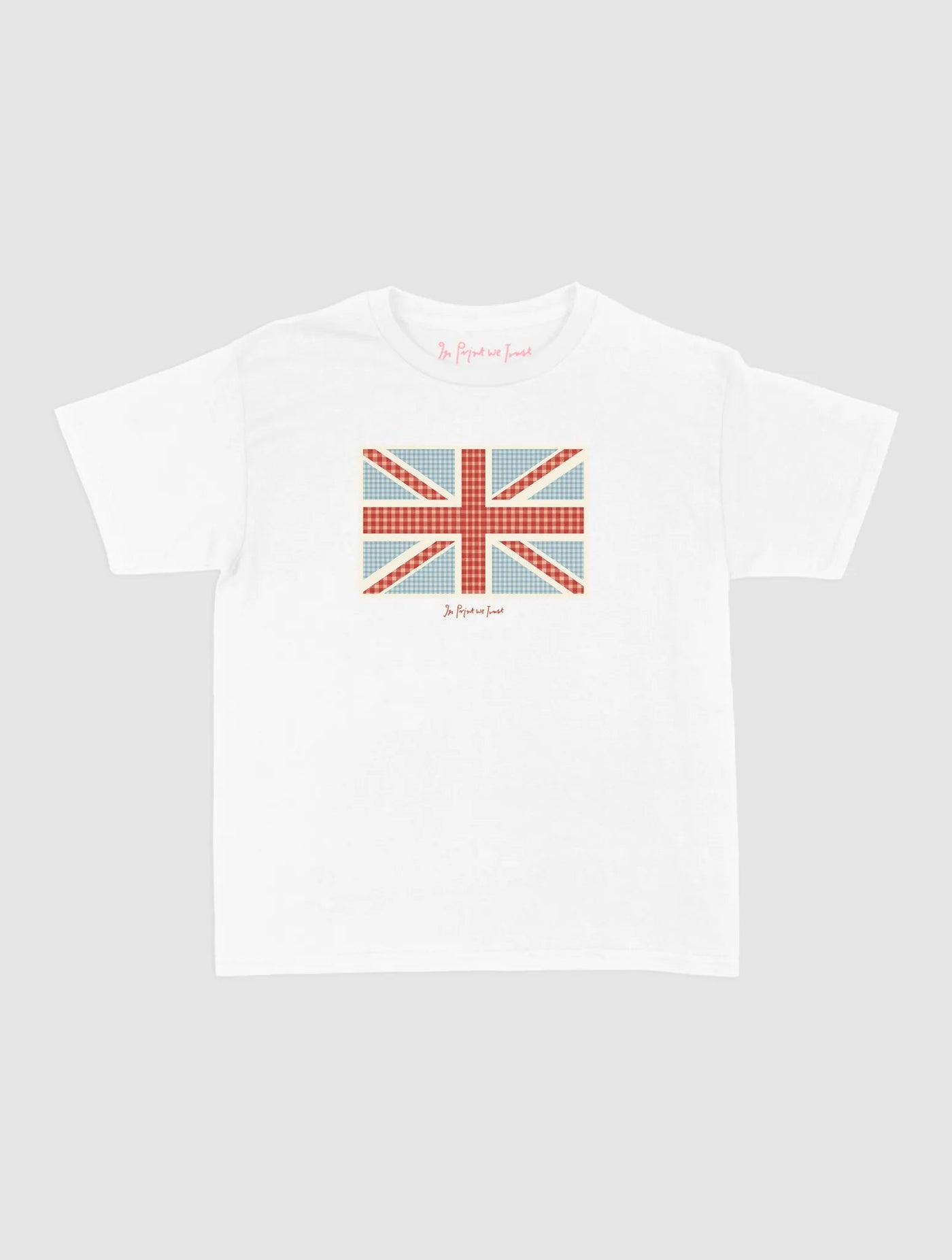 union jack baby tee - In Print We Trust