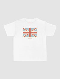 union jack baby tee - In Print We Trust