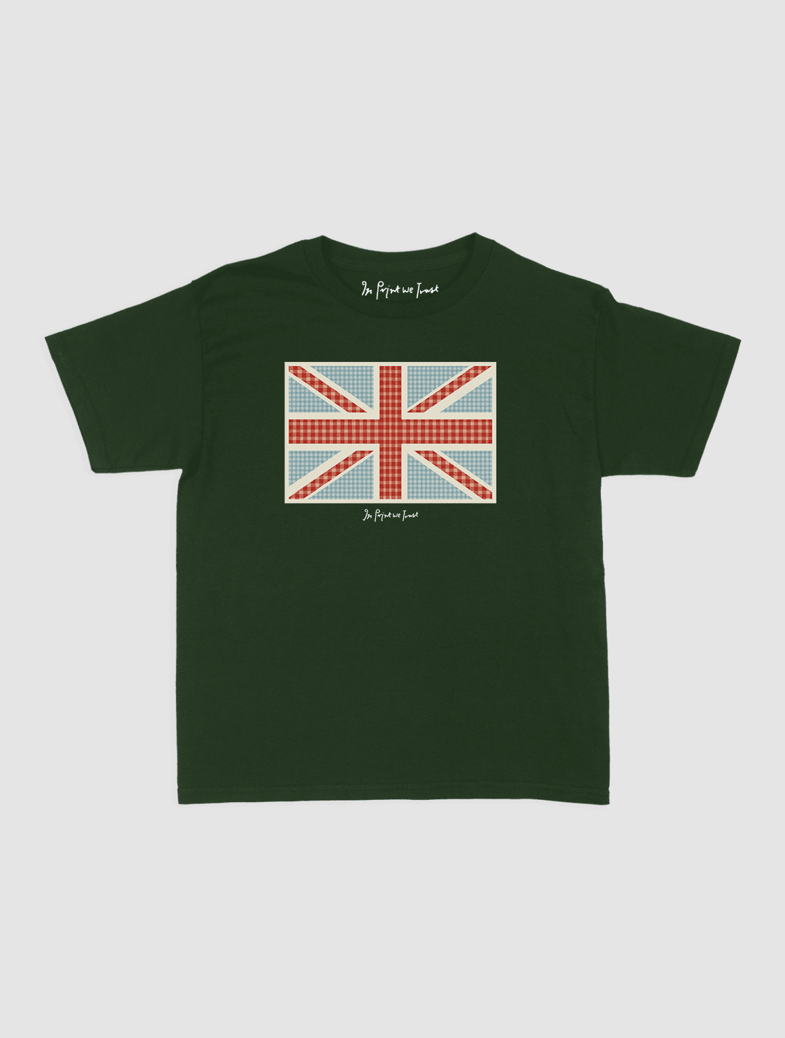 union jack baby tee - In Print We Trust