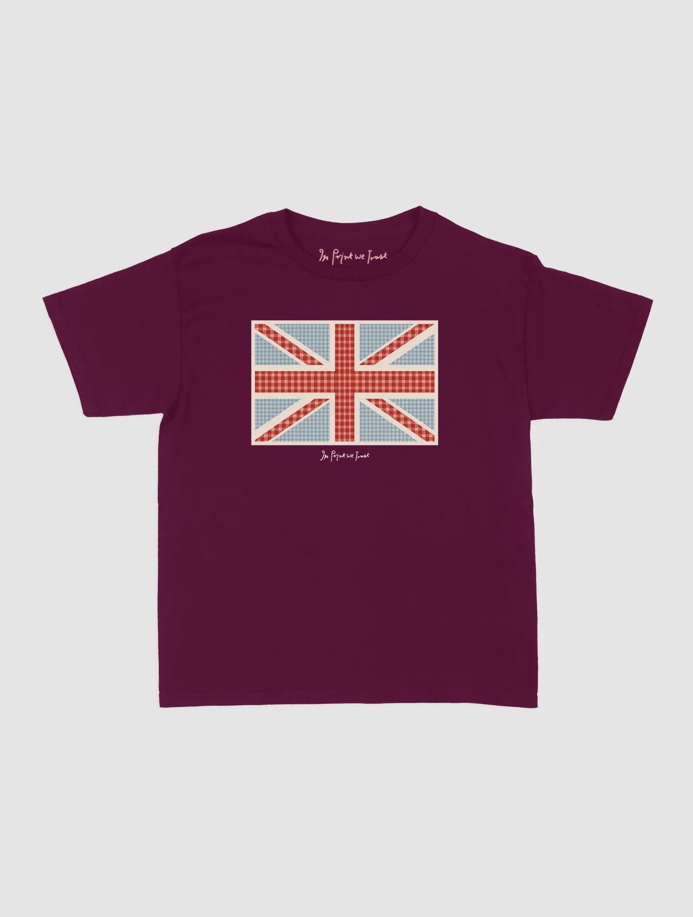 union jack baby tee - In Print We Trust