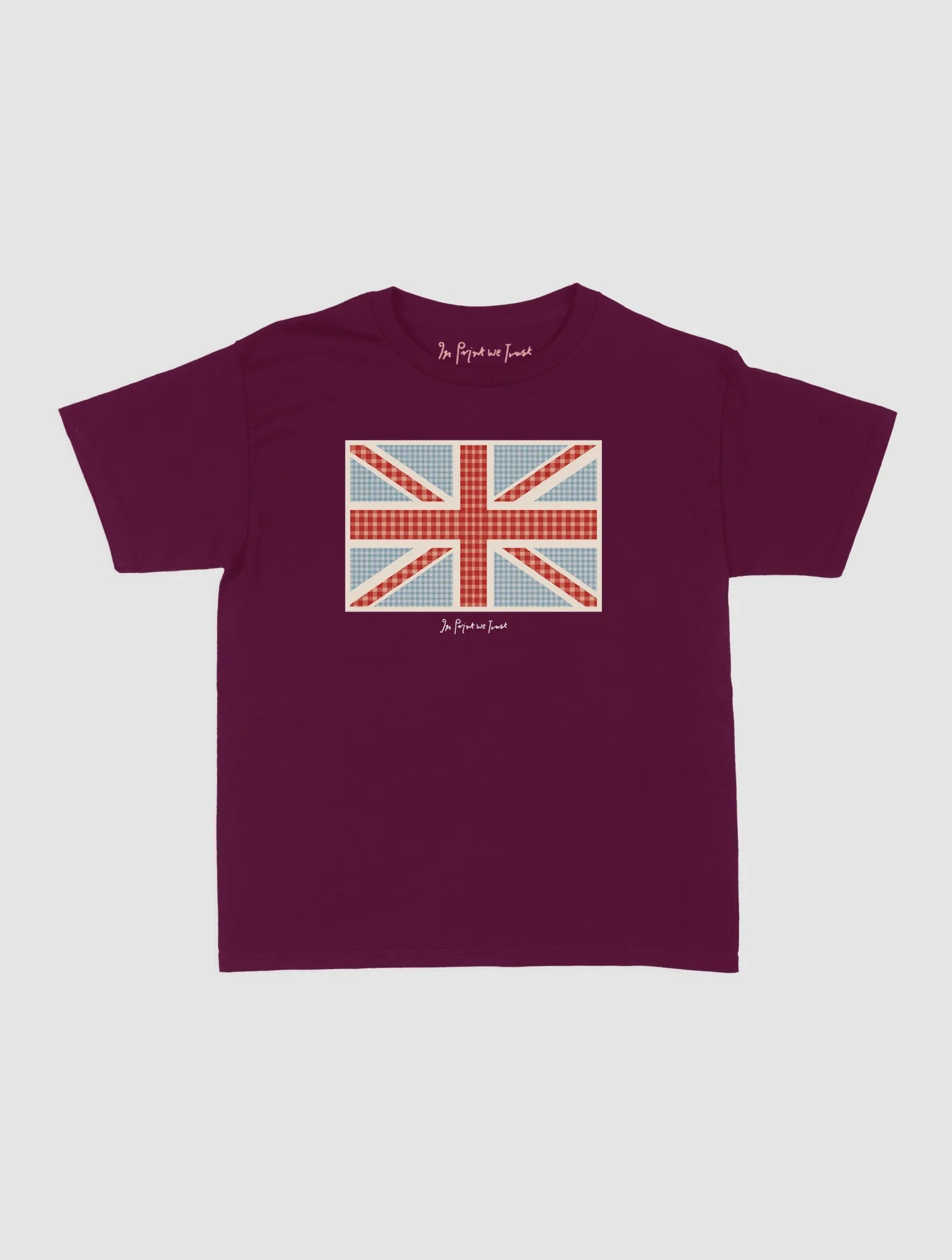 union jack baby tee - In Print We Trust