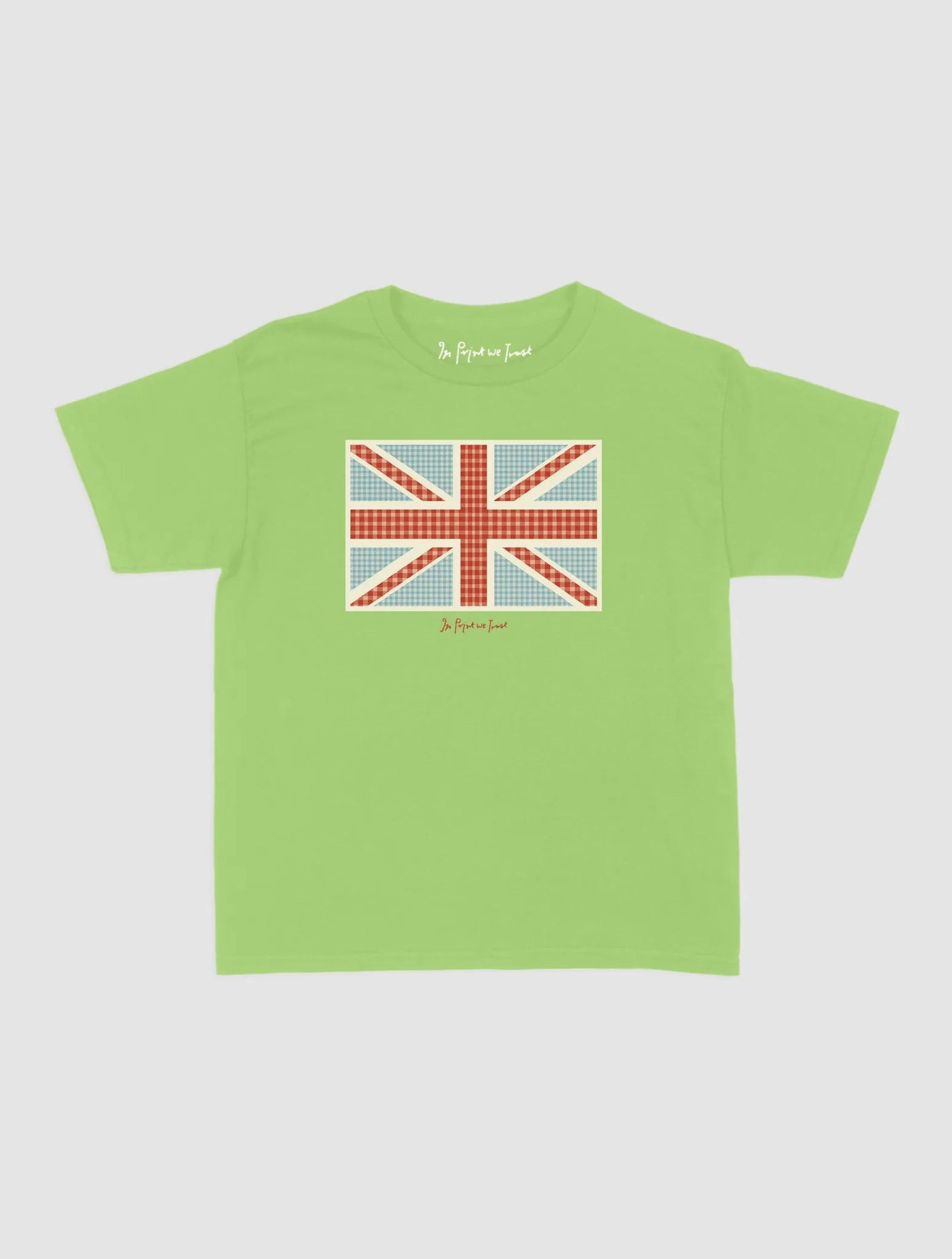 union jack baby tee - In Print We Trust