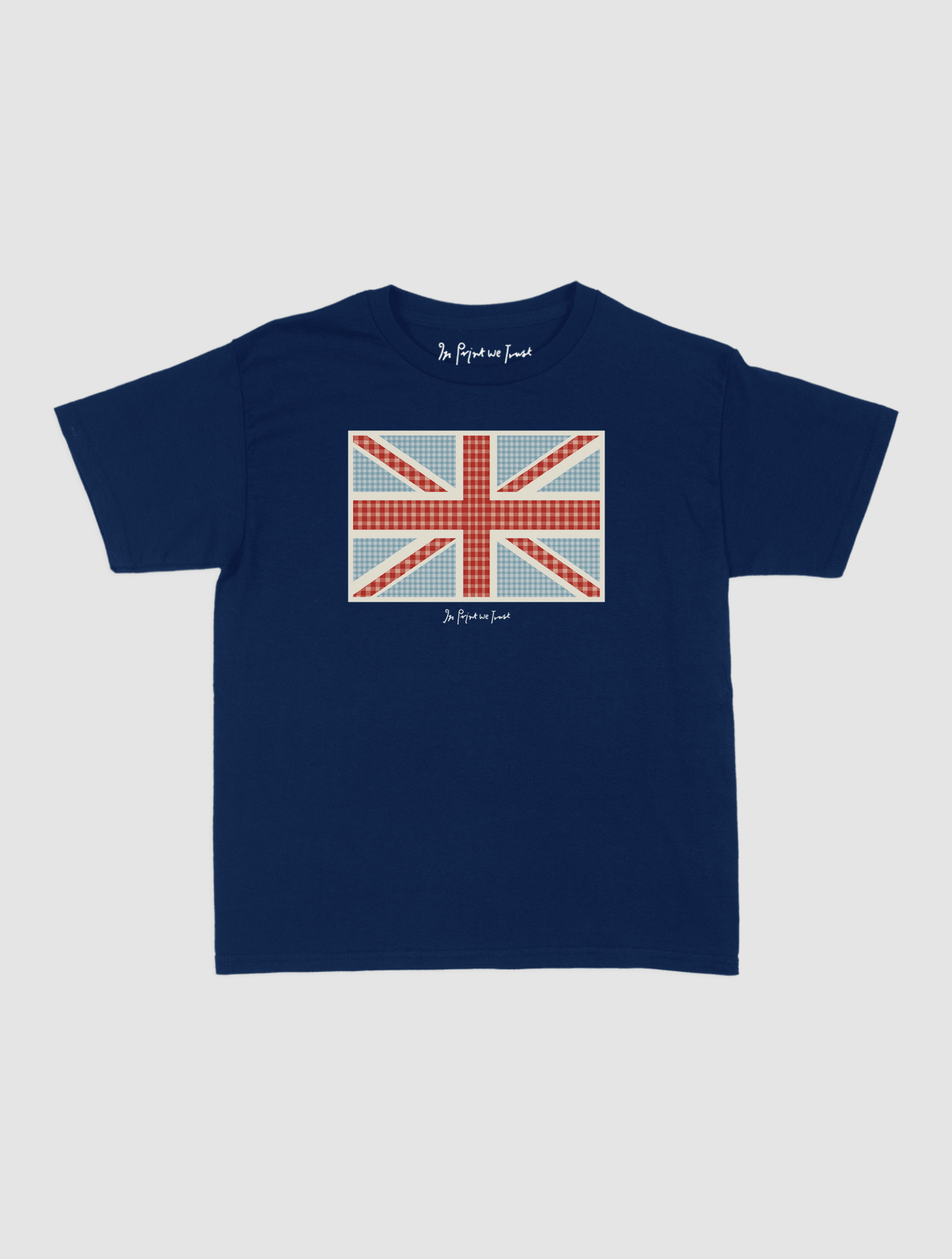 union jack baby tee - In Print We Trust
