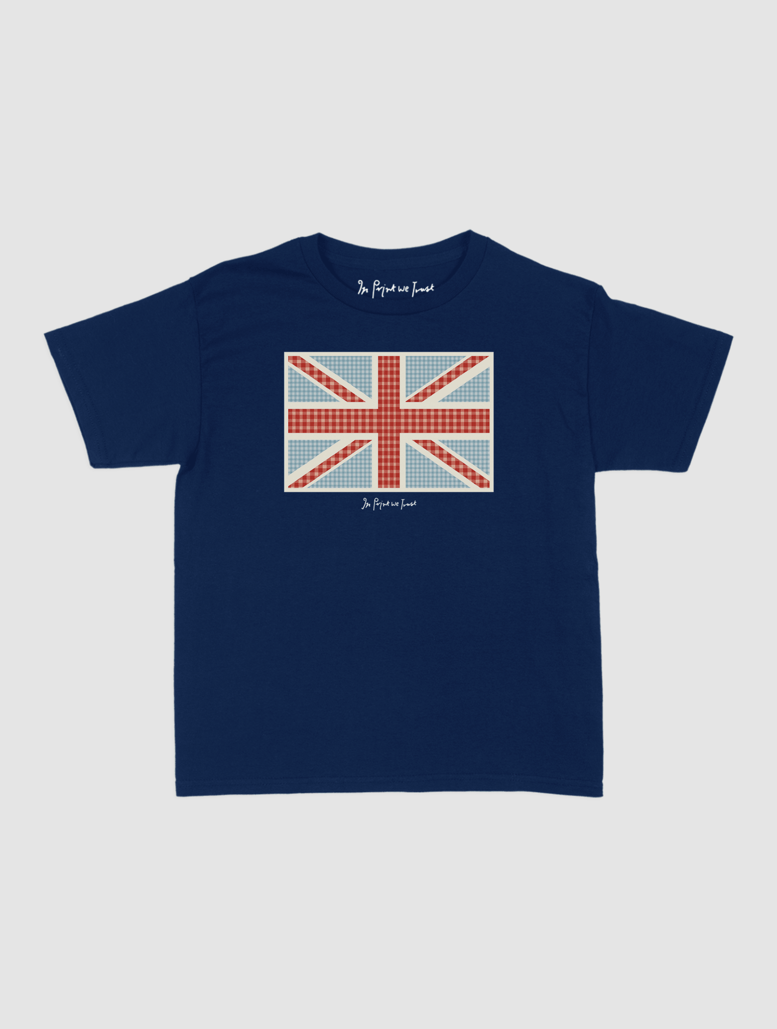 union jack baby tee - In Print We Trust