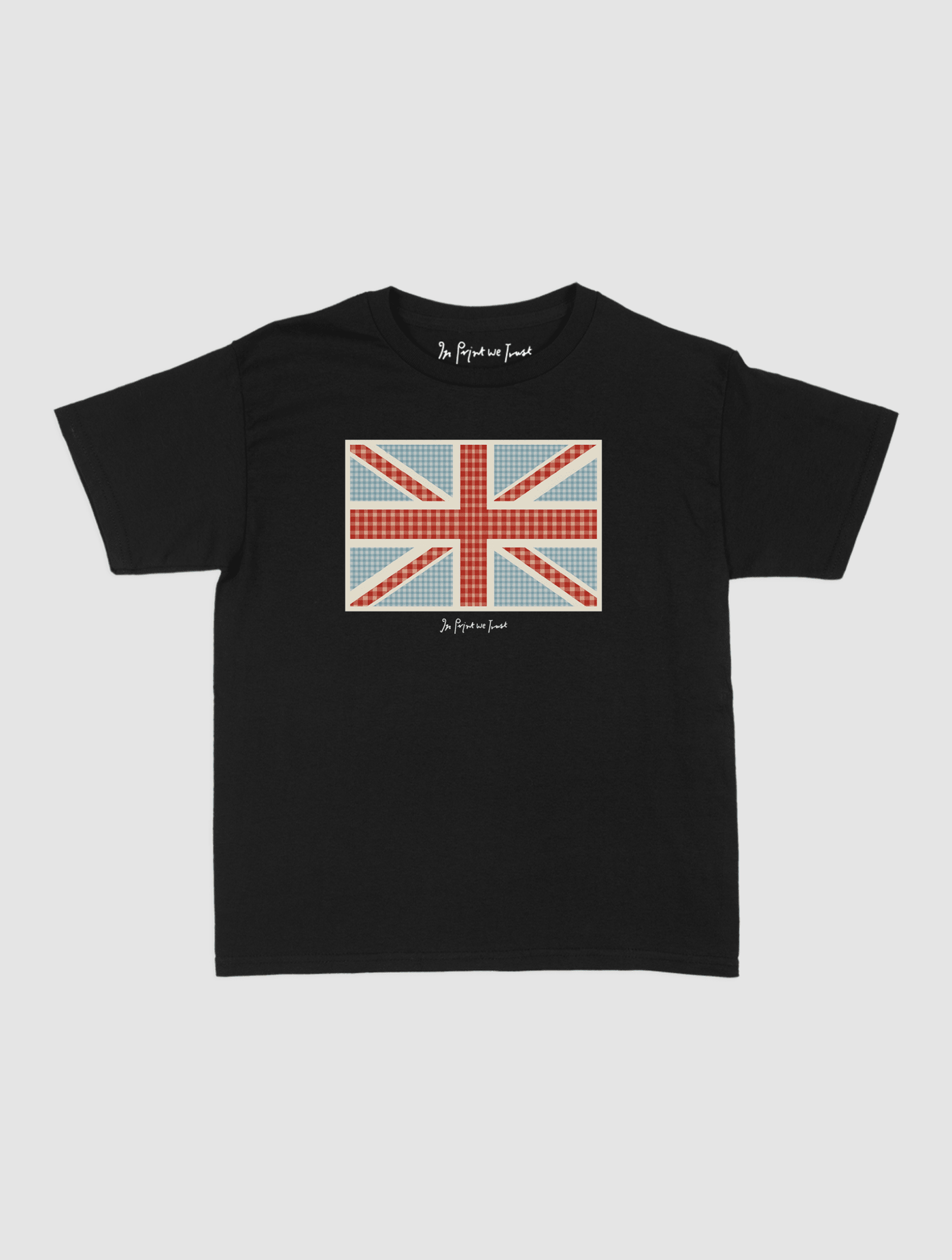 union jack baby tee - In Print We Trust
