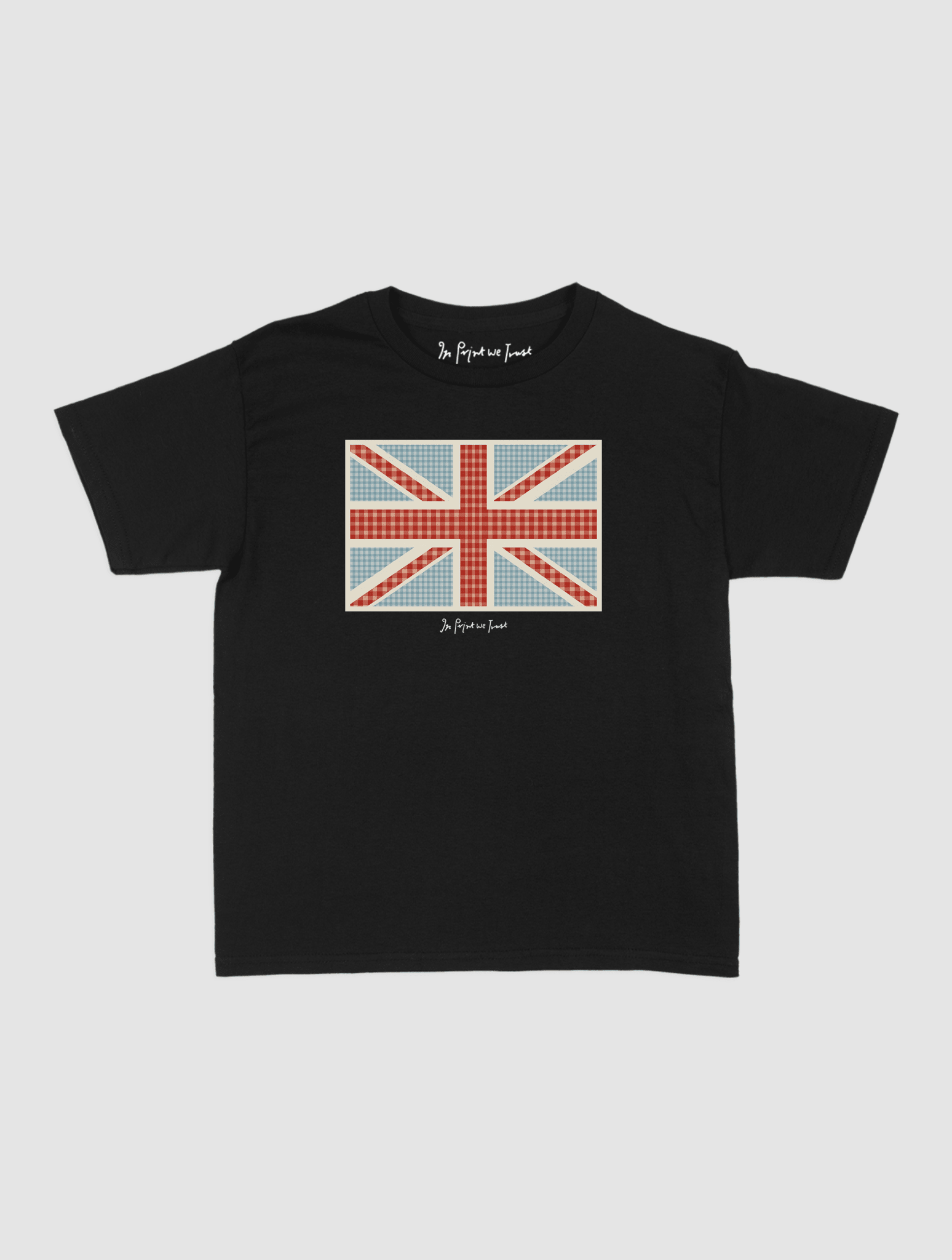 union jack baby tee - In Print We Trust