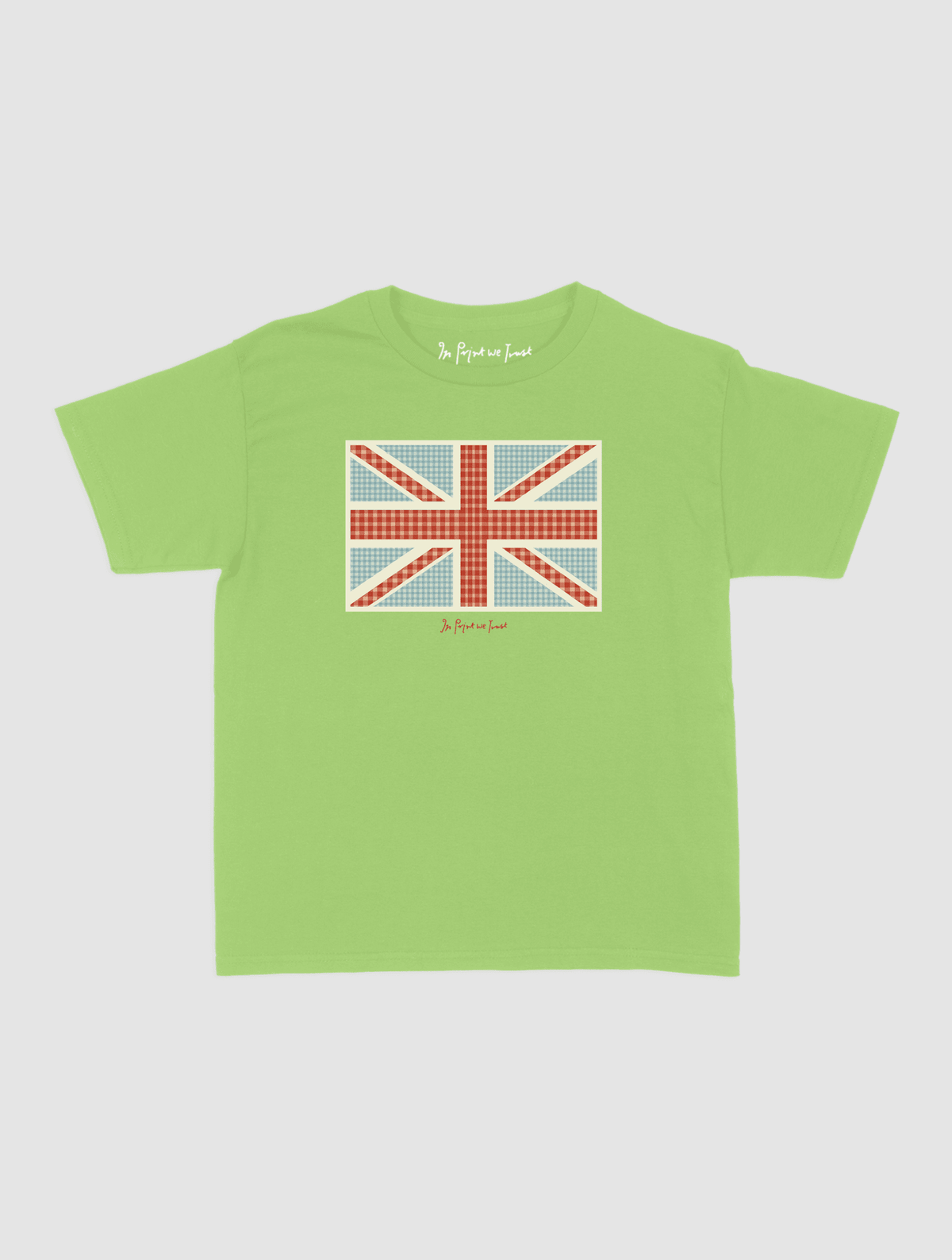 union jack baby tee - In Print We Trust