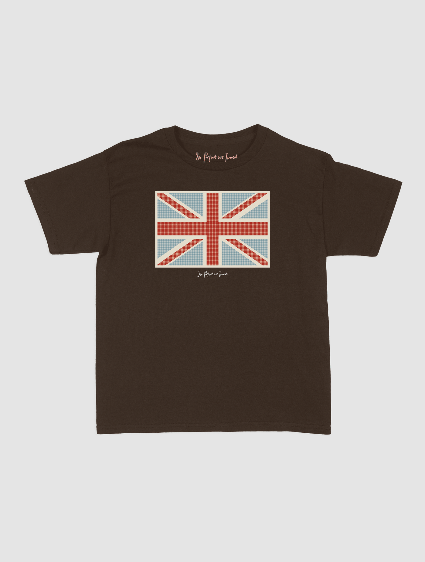 union jack baby tee - In Print We Trust